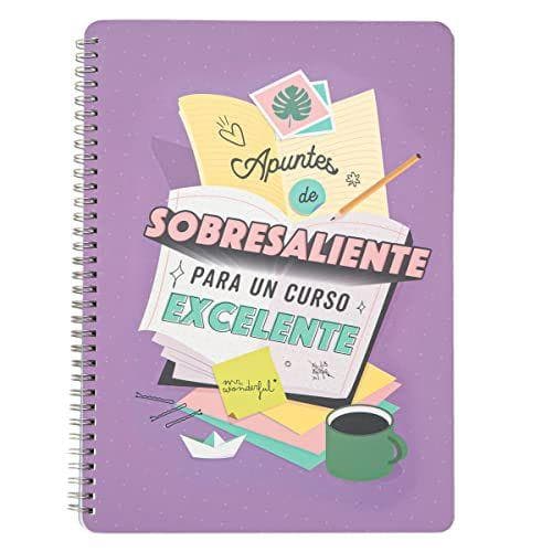 Mr. Wonderful - Libreta en tamaño A4 con encuadernación en espiral.