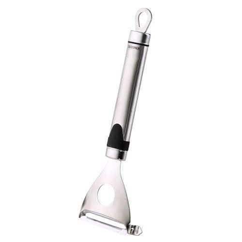 Bergner - Pelador de verduras de acero inoxidable 18cm