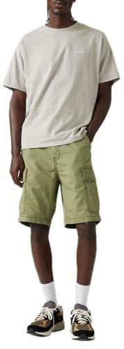 Levi's - Pantalones cortos estilo cargo para hombre 