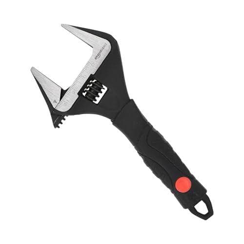 Amazon Basics - Llave de boca ancha ajustable para fontanería