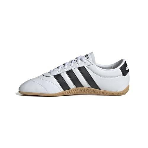 adidas Mujer Grand Court Lo Shoes, FTWR White/Core Black/Gum 3, 38 EU