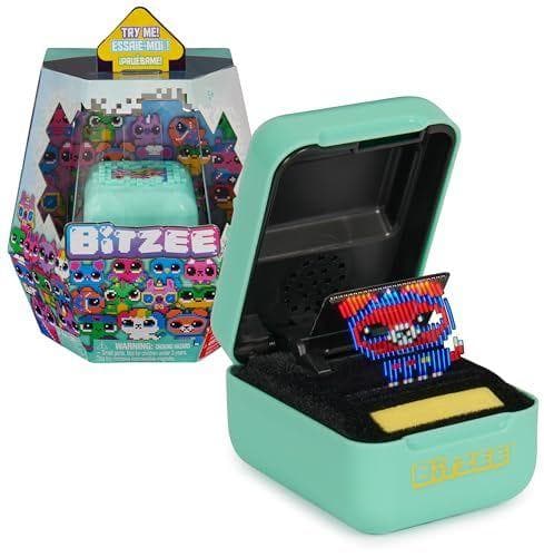 BIZTEE Mint - Juguete mascota INTERACTIVA digital - Juego Interactivo con 15 animales en su interior 