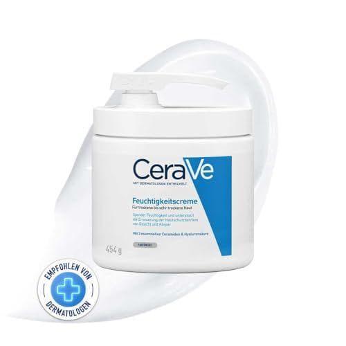 Cerave -  Crema hidratante para piel seca | Cuerpo y rostro