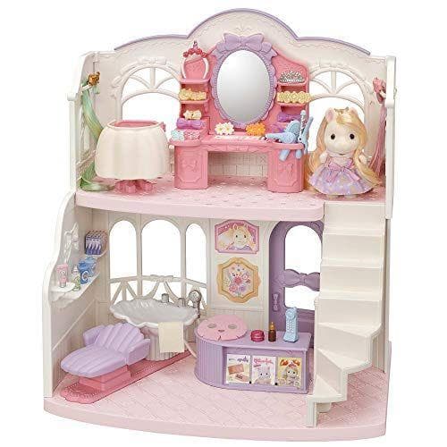 Sylvanian - Salón de belleza de los Pony - Casa de muñecas