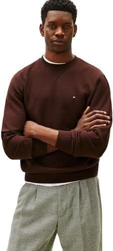 Tommy Hilfiger - Sudadera de cuello redondo para hombre