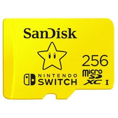 SANDISK - Tarjeta microSD con licencia oficial para Nintendo Switch 