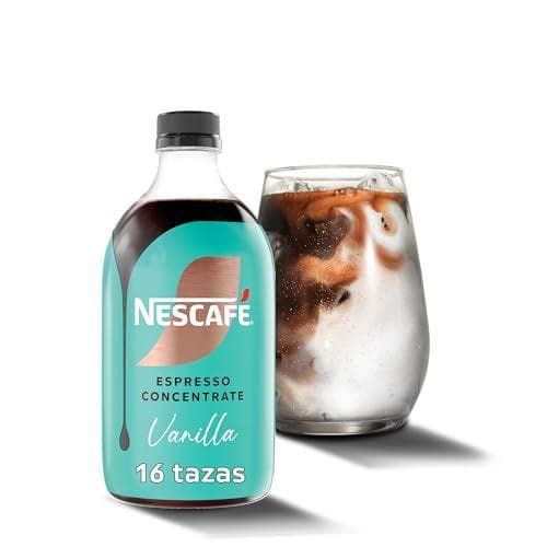 NESCAFÉ Espresso - Pack de 2 botes de concentrado de café líquido para iced coffee y lattes