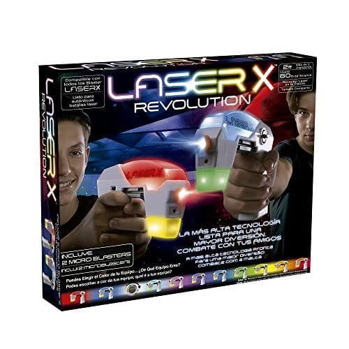 Bizak Laser X - Mircro B2 Blaster | localiza a tu oponente, recarga y dispara a una distancia de hasta 60 metros