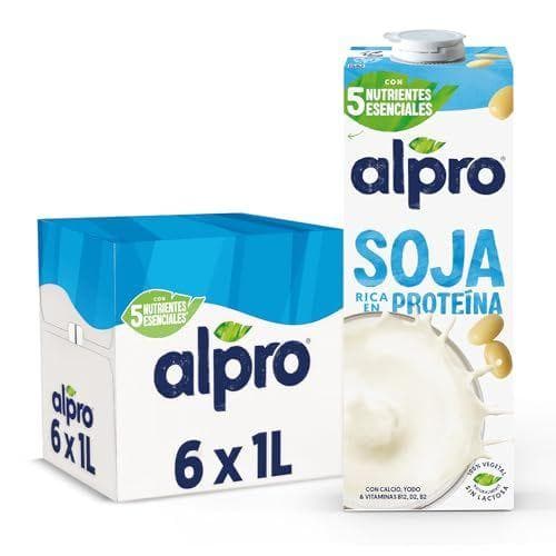Alpro - Pack de 6 bricks de bebida vegetal de soja