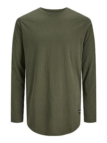 JACK & JONES - Camiseta de manga larga para adulto