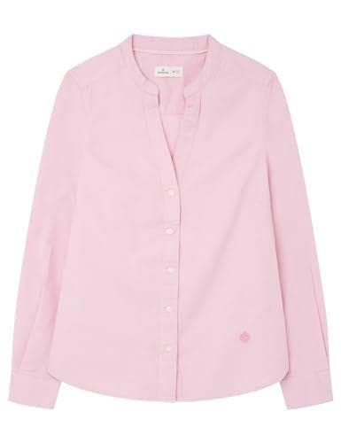 SPRINGFILED - Blusa oxford con cuello mao de mujer