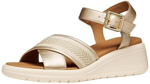 Geox - Sandalia de mujer con tiras cruzadas
