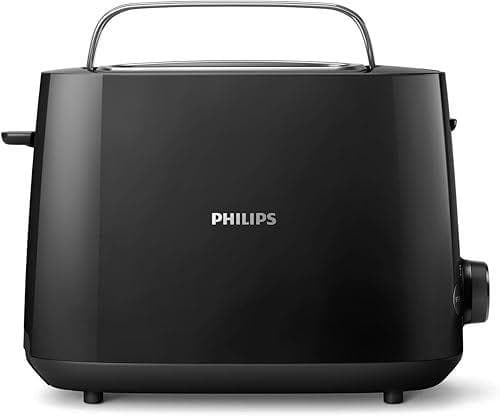 Philips Daily - Tostadora de 2 ranuras y 8 opciones de tueste  