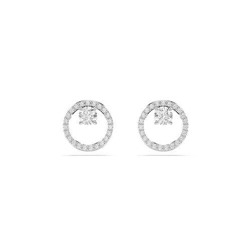 Swarovski - Pendientes de botón Constella