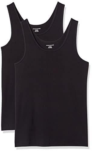Amazon Essentials - Pack de 2 camisas de tirantes para mujer
