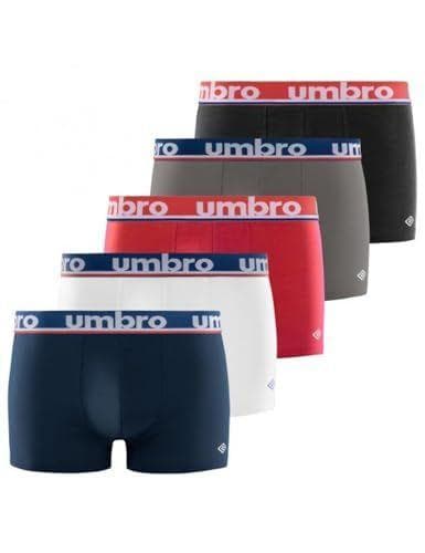 Umbro - Pack de 5 calzoncillos estilo bóxer 
