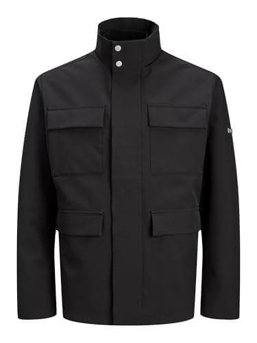 JACK & JONES Chaqueta Jprblaaspen, Negro, M