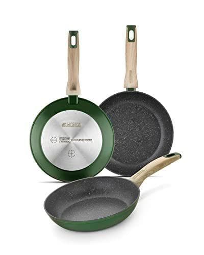 MONIX Amazonia - Set 3 sartenes 18-22-26 cm 