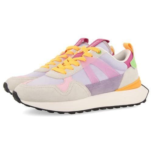 Sneakers - Zapatillas con detalles multicolor para mujer 