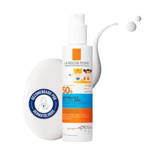 La Roche Posay - Spray invisible para niños con protector solar con SPF50+