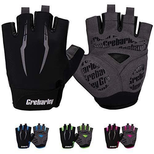 Grebarley - Guantes de ciclismo MTB 