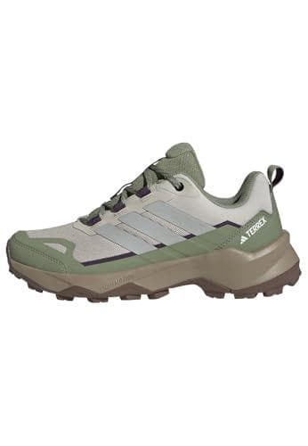 adidas Mujer Terrex Skychaser Ax5 Hiking Shoes, Wonder Alumina/Grey Two/Tent Green, 38 2/3 EU