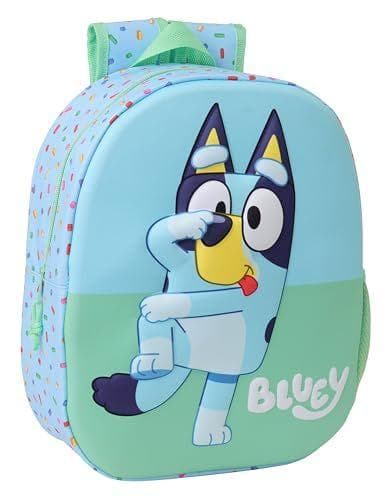 Safta BLUEY 3D - Mochila escolar con diseño 3D