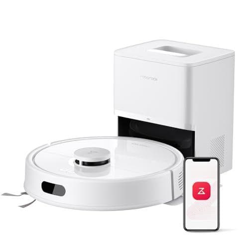 roborock Q7L5+ Robot Aspirador y Fregador Succión Extrema de 8000 Pa,Blanco