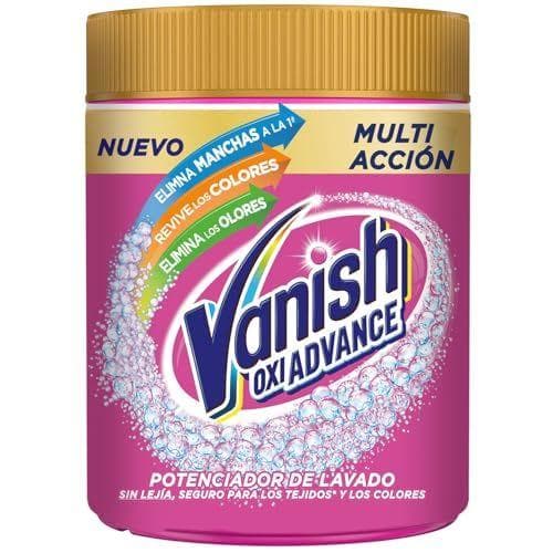 Vanish Oxi Action Multipoder - Pack de 2 botes de quitamanchas en polvo para la ropa