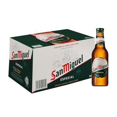 San Miguel Especial Lager - Pack 24 botellas de cerveza premium española