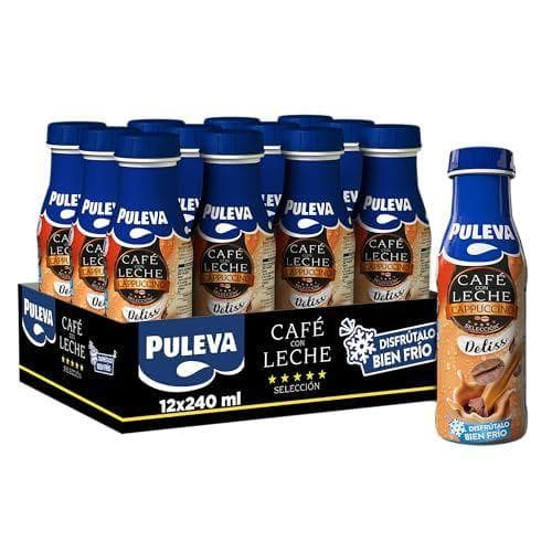 Puleva - Pack de 12 botellas de café con leche | Sin gluten