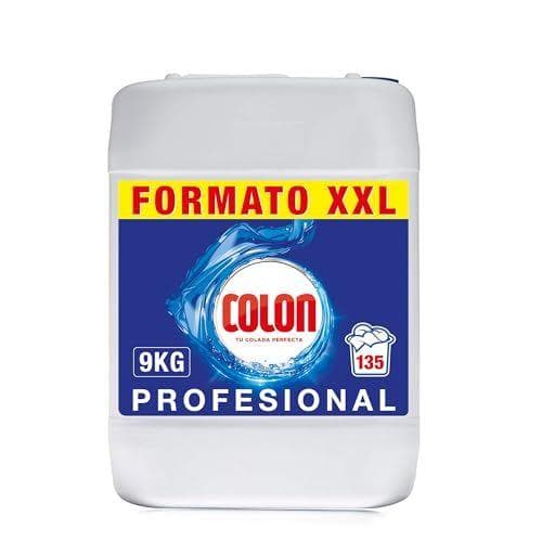 Colon - Detergente lavadora líquido para ropa formato profesional de 9 kg