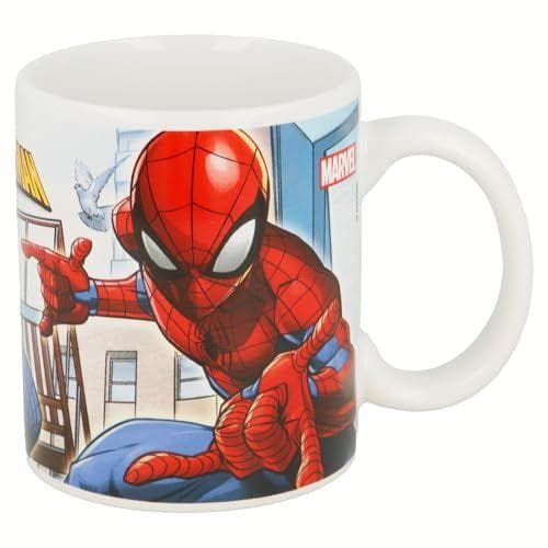 Taza de cerámica de 325 ml en caja regalo de Spider-man