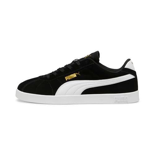 Puma Club II, Sneaker Unisex Adulto, Black White Gold, 42 EU