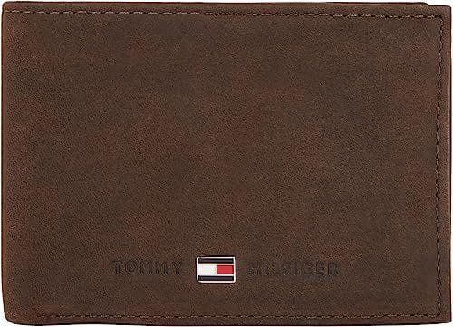 Tommy Hilfiger - Cartera para hombre en color marrón
