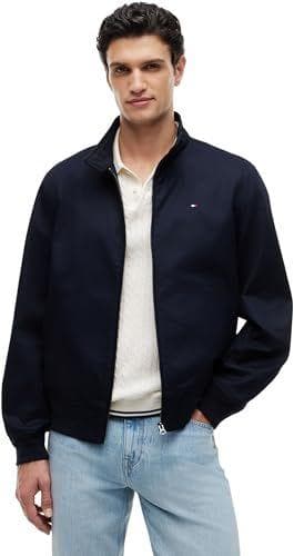Tommy Hilfiger - Cazadora de entretiempo con cuello alto