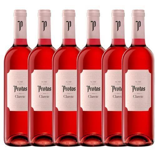 Protos - Pack de 6 botellas de vino rosado | D.O. Cigales