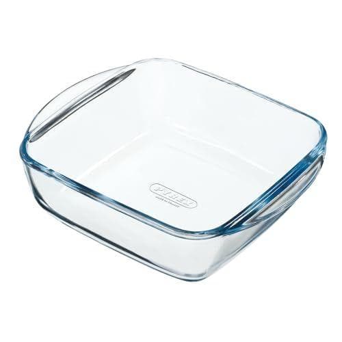 Pyrex - Fuente cuadrada de vidrio 