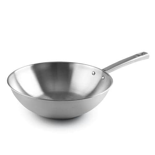 LACOR - Wok de acero inox 18/10 