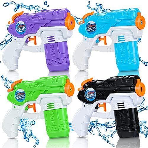 lenbest - Pack de 4 pistolas de agua