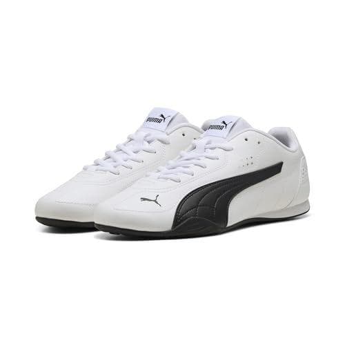 Puma Catch Zapatillas Adulto, Blanco (White x Black), 42 EU