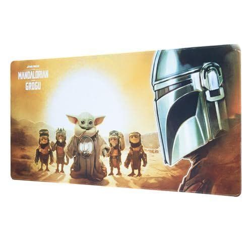 Grupo Erik - Alfombrilla de escritorio XXL: Star Wars Mandalorian 