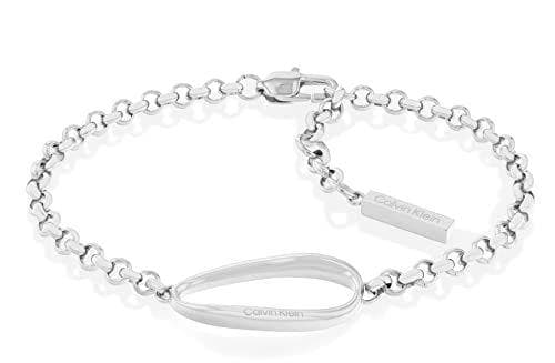 Calvin Klein - Pulsera de cadena para mujer 