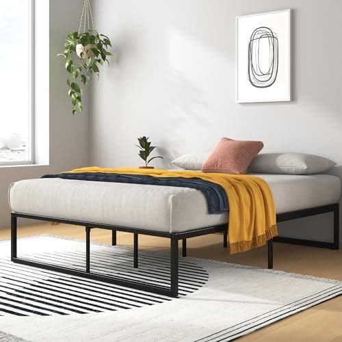 Zinus Lorelai - Base cama de matrimonio en acero 