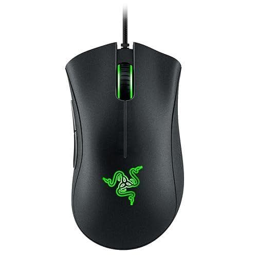 Razer DeathAdder Essential - Ratón Gaming con sensor óptico, 6400 DPI 