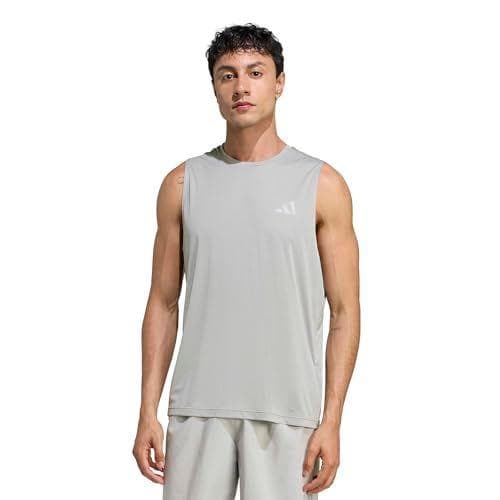 adidas - Camiseta de corte clásico y tirantes para hombre