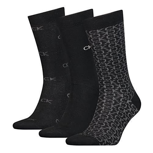 Calvin Klein - Pack de 3 calcetines para hombre