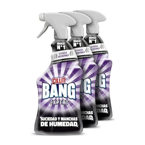 Cillit Bang - Pack de 3 botes de limpiadora contra manchas de humedad y suciedad