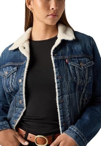 Levi's Original Sherpa Trucker, Chaqueta Mujer, That New New, M
