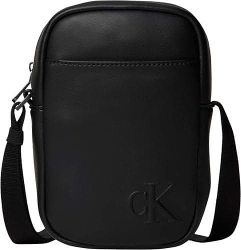 Calvin Klein - Bolso con cierre de cremallera para hombre